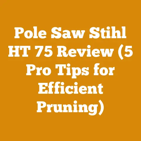 Pole Saw Stihl HT 75 Review (5 Pro Tips for Efficient Pruning)