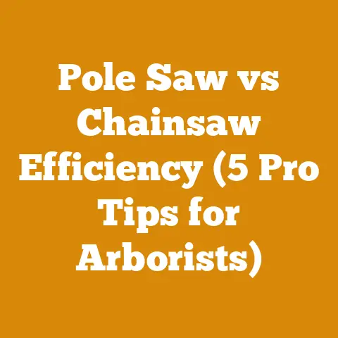 Pole Saw vs Chainsaw Efficiency (5 Pro Tips for Arborists)