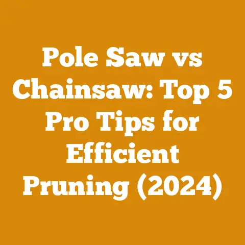 Pole Saw vs Chainsaw: Top 5 Pro Tips for Efficient Pruning (2024)