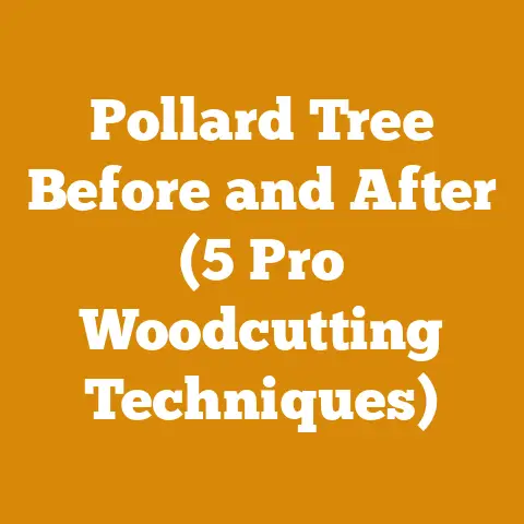 Pollard Tree Before and After (5 Pro Woodcutting Techniques)