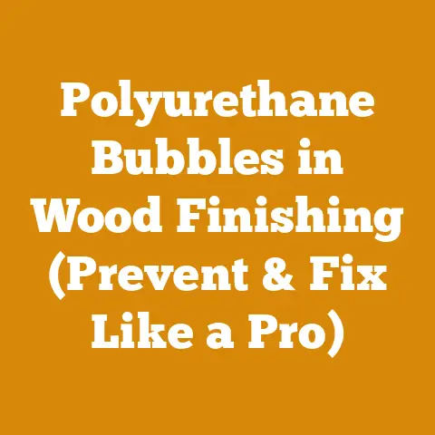 Polyurethane Bubbles in Wood Finishing (Prevent & Fix Like a Pro)