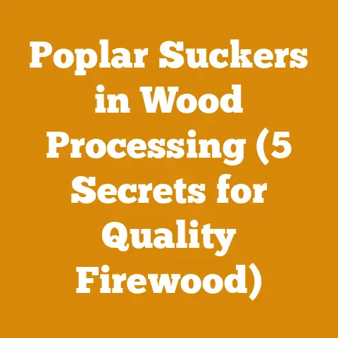 Poplar Suckers in Wood Processing (5 Secrets for Quality Firewood)