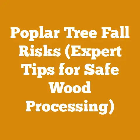 Poplar Tree Fall Risks (Expert Tips for Safe Wood Processing)