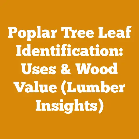 Poplar Tree Leaf Identification: Uses & Wood Value (Lumber Insights)