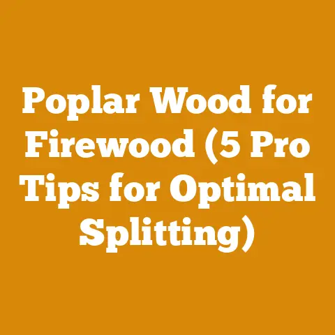 Poplar Wood for Firewood (5 Pro Tips for Optimal Splitting)