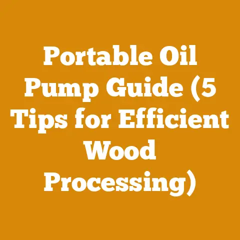 Portable Oil Pump Guide (5 Tips for Efficient Wood Processing)