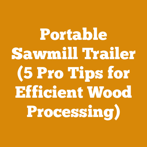 Portable Sawmill Trailer (5 Pro Tips for Efficient Wood Processing)