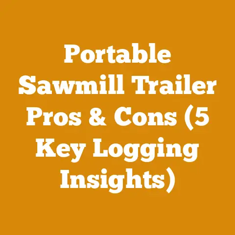 Portable Sawmill Trailer Pros & Cons (5 Key Logging Insights)