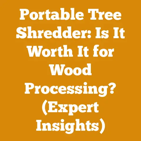 Portable Tree Shredder: Is It Worth It for Wood Processing? (Expert Insights)