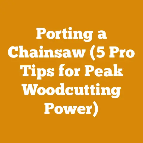 Porting a Chainsaw (5 Pro Tips for Peak Woodcutting Power)