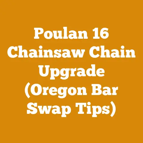 Poulan 16 Chainsaw Chain Upgrade (Oregon Bar Swap Tips)