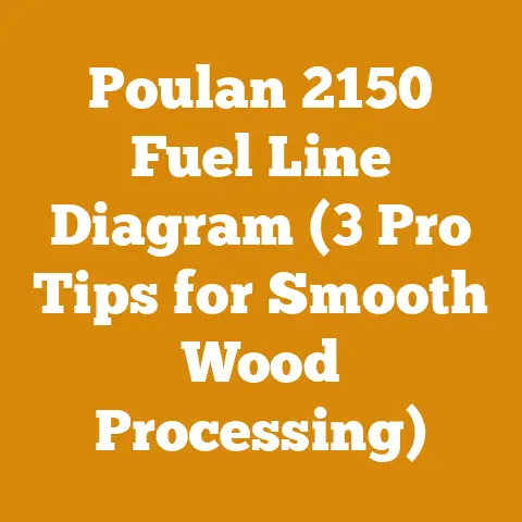 Poulan 2150 Fuel Line Diagram (3 Pro Tips for Smooth Wood Processing)