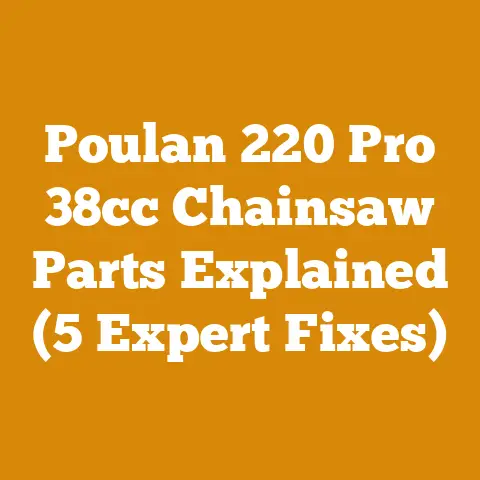 Poulan 220 Pro 38cc Chainsaw Parts Explained (5 Expert Fixes)