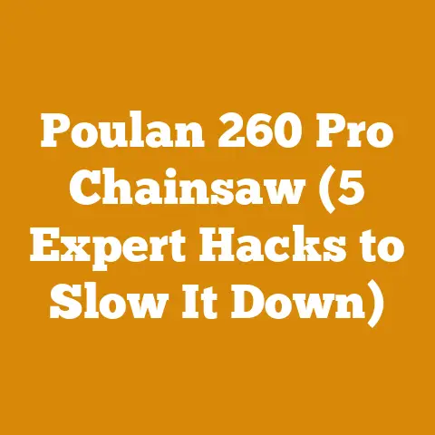 Poulan 260 Pro Chainsaw (5 Expert Hacks to Slow It Down)