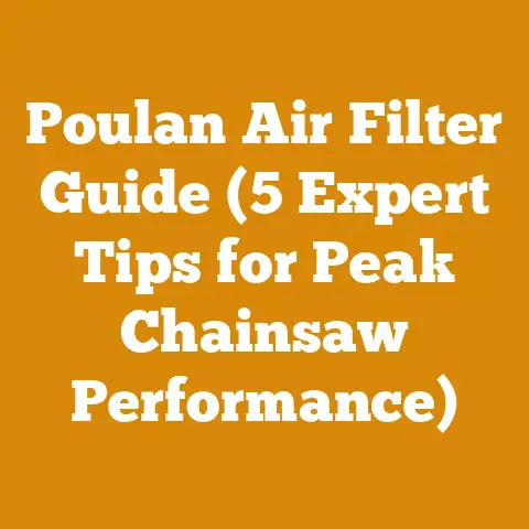 Poulan Air Filter Guide (5 Expert Tips for Peak Chainsaw Performance)