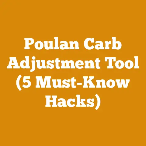 Poulan Carb Adjustment Tool (5 Must-Know Hacks)