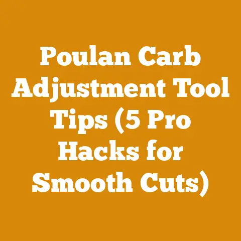 Poulan Carb Adjustment Tool Tips (5 Pro Hacks for Smooth Cuts)