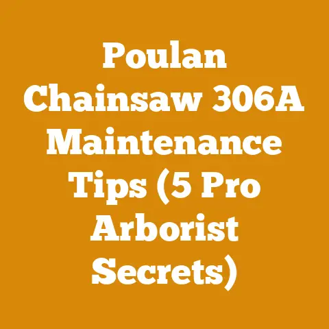 Poulan Chainsaw 306A Maintenance Tips (5 Pro Arborist Secrets)