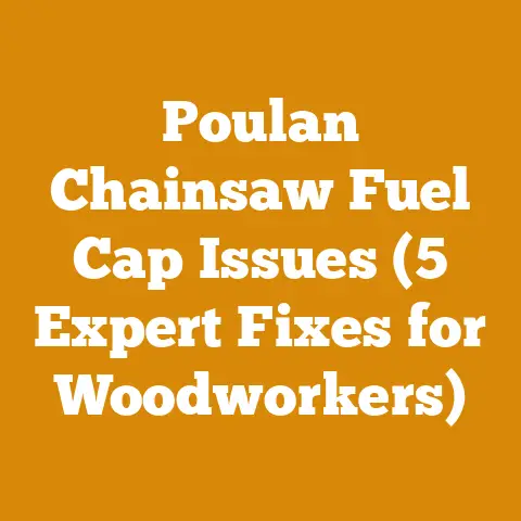 Poulan Chainsaw Fuel Cap Issues (5 Expert Fixes for Woodworkers)