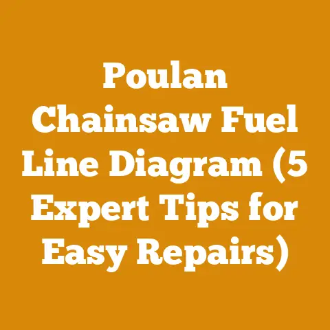 Poulan Chainsaw Fuel Line Diagram (5 Expert Tips for Easy Repairs)