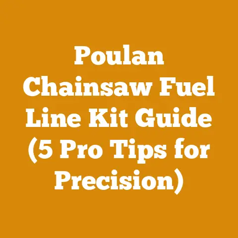 Poulan Chainsaw Fuel Line Kit Guide (5 Pro Tips for Precision)