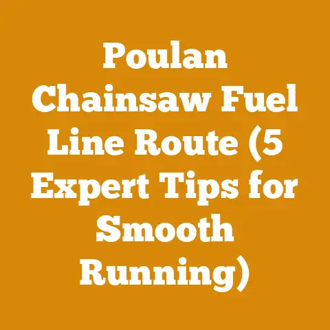 Poulan Chainsaw Fuel Line Route (5 Expert Tips for Smooth Running)