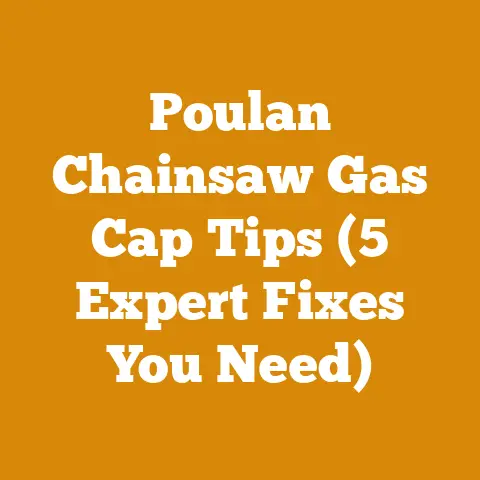 Poulan Chainsaw Gas Cap Tips (5 Expert Fixes You Need)