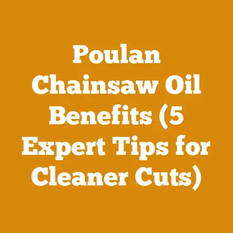 Poulan Chainsaw Oil Benefits (5 Expert Tips for Cleaner Cuts)