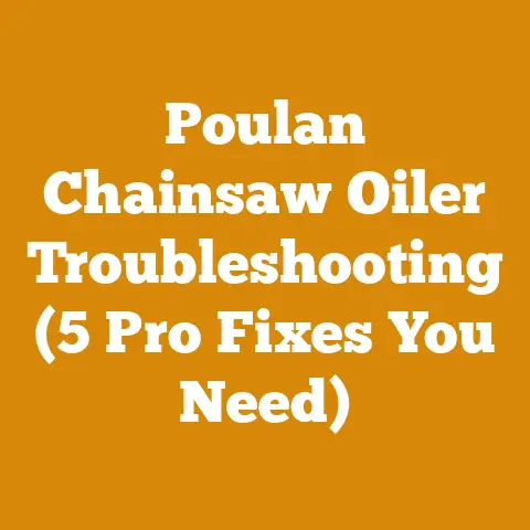Poulan Chainsaw Oiler Troubleshooting (5 Pro Fixes You Need)