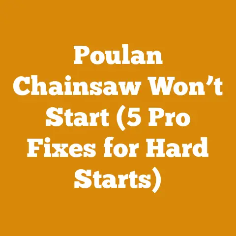 Poulan Chainsaw Won’t Start (5 Pro Fixes for Hard Starts)