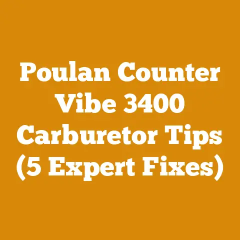 Poulan Counter Vibe 3400 Carburetor Tips (5 Expert Fixes)