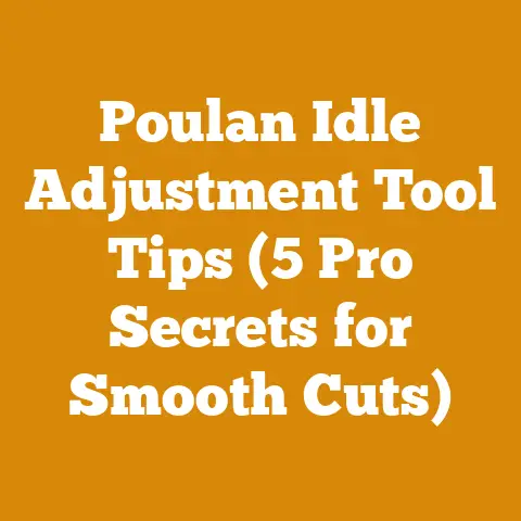 Poulan Idle Adjustment Tool Tips (5 Pro Secrets for Smooth Cuts)