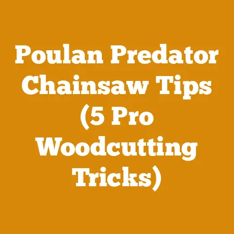 Poulan Predator Chainsaw Tips (5 Pro Woodcutting Tricks)