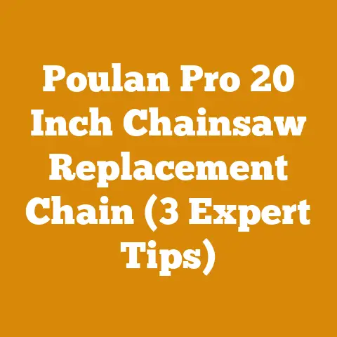 Poulan Pro 20 Inch Chainsaw Replacement Chain (3 Expert Tips)