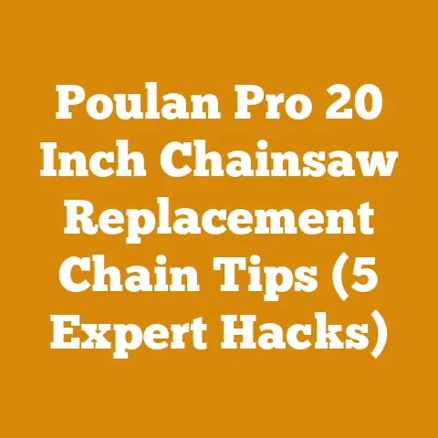 Poulan Pro 20 Inch Chainsaw Replacement Chain Tips (5 Expert Hacks)