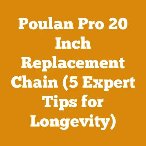 Poulan Pro 20 Inch Replacement Chain (5 Expert Tips for Longevity)