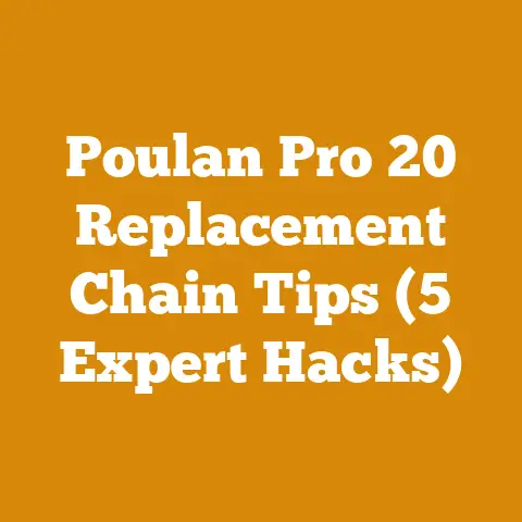 Poulan Pro 20 Replacement Chain Tips (5 Expert Hacks)