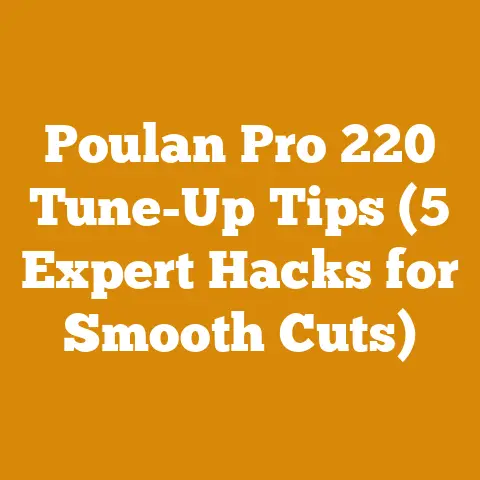 Poulan Pro 220 Tune-Up Tips (5 Expert Hacks for Smooth Cuts)