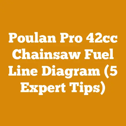 Poulan Pro 42cc Chainsaw Fuel Line Diagram (5 Expert Tips)