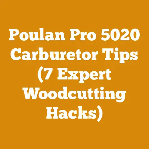 Poulan Pro 5020 Carburetor Tips (7 Expert Woodcutting Hacks)