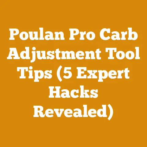 Poulan Pro Carb Adjustment Tool Tips (5 Expert Hacks Revealed)