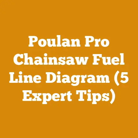 Poulan Pro Chainsaw Fuel Line Diagram (5 Expert Tips)