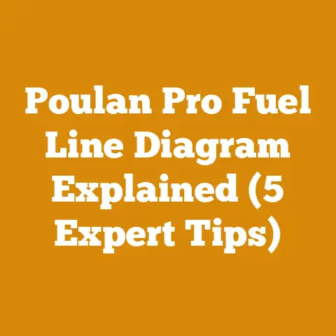 Poulan Pro Fuel Line Diagram Explained (5 Expert Tips)