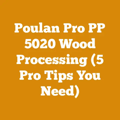 Poulan Pro PP 5020 Wood Processing (5 Pro Tips You Need)