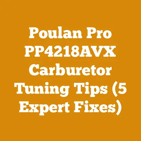 Poulan Pro PP4218AVX Carburetor Tuning Tips (5 Expert Fixes)