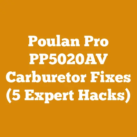 Poulan Pro PP5020AV Carburetor Fixes (5 Expert Hacks)