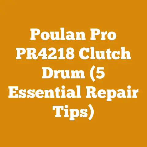 Poulan Pro PR4218 Clutch Drum (5 Essential Repair Tips)