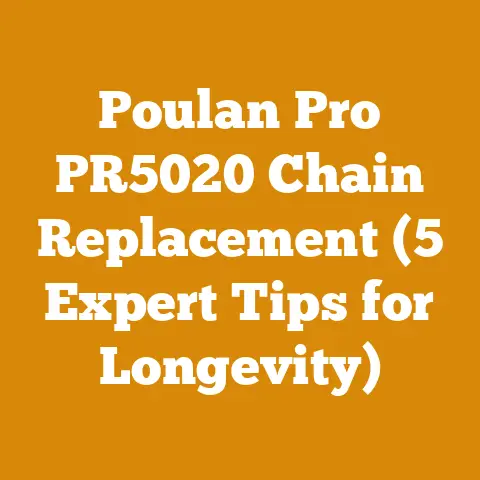 Poulan Pro PR5020 Chain Replacement (5 Expert Tips for Longevity)
