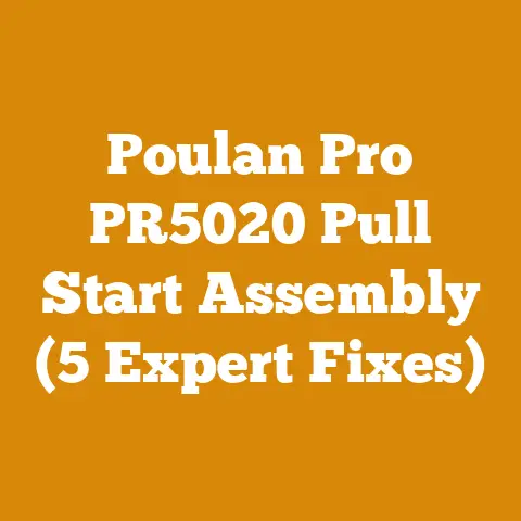 Poulan Pro PR5020 Pull Start Assembly (5 Expert Fixes)