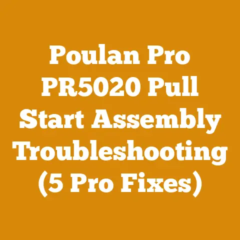 Poulan Pro PR5020 Pull Start Assembly Troubleshooting (5 Pro Fixes)